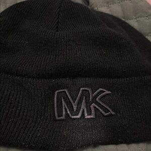 Michael Kors Black Knit Beanie